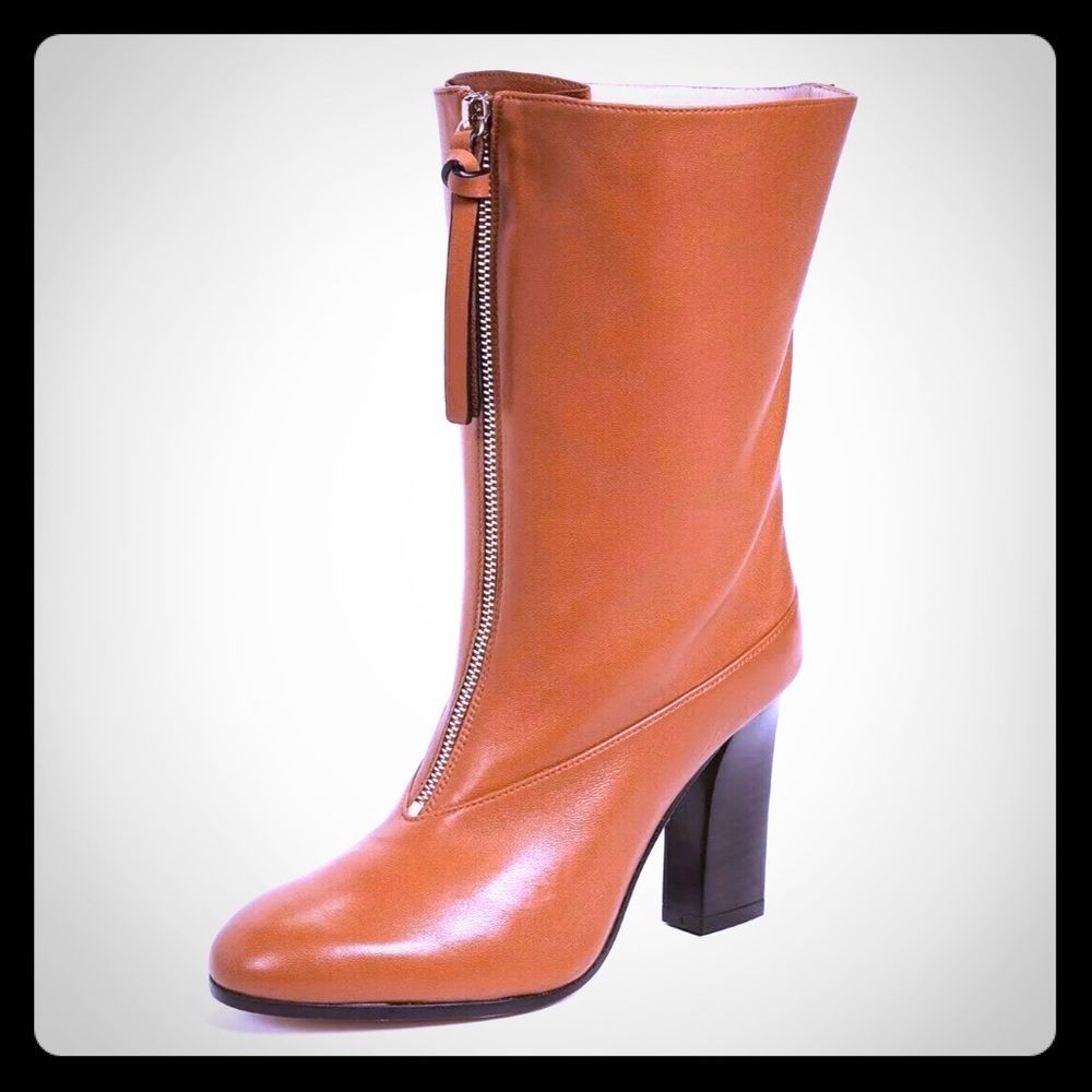 Stuart Weitzman Jett Leather Boots. Bridle, Size 5